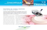 Cosmétique 10 Solutions d’analyse en laboratoire News · Com13. 6 METTLER TOLEDO Cosmétique News 10 Une meilleure formulation cosmétique grâce à la DSC ... Les exemples suivants