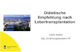 Diätetische Empfehlung nach Lebertransplantation · Microsoft PowerPoint - Ppt0000012 [Schreibgeschützt] Author: info Created Date: 6/22/2010 4:59:34 PM ...