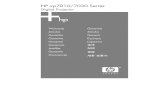 HP xp7010/7030 Seriesh10032. · HP Digitalprojektor xp7010/7030 Series – die Garantiezeit ist auf dem an der Rückseite angebrachtem Etikett vermerkt. (mit Ausnahme der unten aufgelisteten