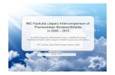 RIC-Tsukuba (Japan) Intercomparison of …...RIC-Tsukuba, Japan Meteorological Agency (JMA) 29July 201029 July, 2010 1.Introduction windwind sunshine rain [ ] Temperature ClimatologicalNormals（1971–2000）