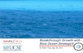 Blue Ocean Strategy® - Asia Inc Forum · Breakthrough Growth with Blue Ocean Strategy® Dr Peter Ting, Apr 29, 2012