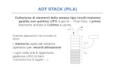 ADT STACK (PILA) - unibo.itlia.deis.unibo.it/Courses/FondT1-1415-INF/lezioni/modulo1/22-Stack… · 5 Due file per il tipo element (element.h, element.c) Due file per il tipo stack