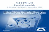 MOBOTIX AG Geschäftsbericht · 2017. 11. 3. · HiRes-Video-Komplettlösungen hochauflösend, digital & kosteneffizient aufzeichnen. MOBOTIX AG Geschäftsbericht. 1. Oktober 2012