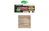  · AMERICAN STYLE KOBE BLEND BEEF wahlburgers FRESH BURGERS BURGERS OF ketwt. 1.33 lbs (21.2B oz.) GROUND BEEF Nutrition Facts 4 Servings Per Container Serving Size Amount Per Serving