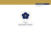 Logomanuál VOC MODRÉ HORY Základní vertikální varianta … · 2013. 10. 9. · Logomanuál VOC MODRÉ HORY Základní vertikální varianta logotypu v plnoplošném provedení.