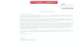 VZOR · Letter of recommendation To Whom It May Concern. SCANDINAVIAN study :anstudy.com Bratislava, 4.1 9016 I have the distinct pleasure of having as a colleague in travel agency