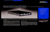 AXIS T8604 Media Converter Switch · 2014. 9. 24. · Техническиехарактеристики-МедиаконвертерAXIST8604 Модели МедиаконвертерAXIST8604