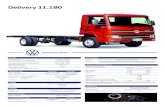 Delivery 11 - vwcamionesybuses.com.ar · MOTOR Marca / Modelo Cummins / ISF 3.8 N° de cilindros / Cilindrada (cm3) 4 en línea / 3.800 Potencia neta máx. - CV (Kw) a rpm (*) 177