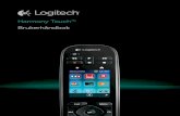 Harmony Touch™ Brukerhåndbok - Logitech · 3. FavoritterViser skjermen med Favoritter på fjernkontrollen 4. LCD-berøringsskjerm Vis, start og rediger aktiviteter og favoritter,