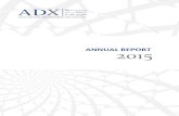 ANNUAL REPORT 2015 Report... · 2017. 3. 29. · ANNUAL ORT Thffifffiffflffَfj,ffffffffَfj 2015 2 1 Abu Dhabi Securities Exchange Annual Report2015 Abu Dhabi Securities Exchange
