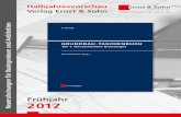 Halbjahresvorschau Verlag Ernst & Sohn · 2017. 1. 9. · Grundbau-Taschenbuch Teil 1: Geotechnische Grundlagen Hrsg.: Karl Josef Witt Grundbau-Taschenbuch Teil 1: Geotechnische Grundlagen
