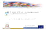 La strategia “Europa 2020” … Una strategia per una cr escita … · 2020. 2. 10. · PROGRAMMA DI APPRENDIMENTO PERMANENTE (LLP) FACTS & FIGURES 2007-2009 Erasmus: Erasmus Intensive