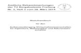 Amtliche Bekanntmachungen der TU Bergakademie Freiberg Nr. … · 2016. 3. 30. · Amtliche Bekanntmachungen der TU Bergakademie Freiberg Nr. 2 vom 28. März 2014 4 Code/Daten ALLWIPO.