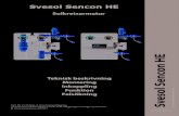 Svesol Sencon v06 151103Svesol Sencon v06 151103 4 • Huvudventilerna: • 2 st kulventiler med inbyggda termometrar och backventiler (1.2, 5.2). Stängning sker medurs till horisontellt