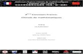 2ème Concours Franco- Chinois de mathématiquescache.media.education.gouv.fr/.../90/1/road_book_820901.pdf · 2 Dans le cadre des relations Franco-chinoises, et particulièrement