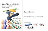 The Future of XCP - Xen · 2011. 12. 2. · Another definition … “OpenStack is a Cloud Operating System, that takes resources such as compute, storage, network, virtualization