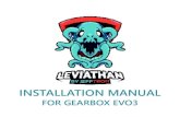 FOR GEARBOX EVO3gungineer.sakura.ne.jp/manual/manual_leviathan-EVO3_JP.pdfFOR GEARBOX EVO3 1 パッケージ内容 -Leviathan-EVO3本体-樹脂ワッシャー2枚-逆転防止ラッチ一式