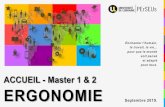 ACCUEIL - Master 1 & 2 ERGONOMIE - univ-lorraine.frshs-metz.univ-lorraine.fr/sites/shs-metz.univ-lorraine.fr/files/users/... · Oculométrie, Neuroergonomie Intervention (60h, 6ECTS):