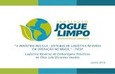 “A INDÚSTRIA RECICLA – SISTEMAS DE LOGÍSTICA REVERSA EM ... · Junho 2018 “A INDÚSTRIA RECICLA –SISTEMAS DE LOGÍSTICA REVERSA EM OPERAÇÃO NO BRASIL” - FIESP Logística