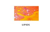 LIPIDS - Warszawski Uniwersytet Medyczny · 2018. 11. 12. · Lipids 1. Simple lipids: Triglycerides (Fats & Oils), Waxes 2. Complex lipids Glycerophospholipids Steroids (Cholesterol