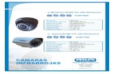 CAMARAS 600 LINEAS LINEA ECONOMICA - AGM BUSINESS LTDA · 600 líneas 36 LEDS IR 850 nm Carcaza Impermeable TIPO IP65 1/3" SONY CCD Varifocal 3.5 - 8 mm 0.01 LUX IR ON 25 30 m Salida