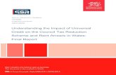 Understanding the Impact of Universal Credit on the ... · Understanding the impact of Universal Credit on the Council Tax Reduction Scheme and Rent Arrears in Wales Subtitle: Final