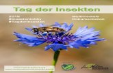 2019 #Insektenlobby Dokumentation - INSECT RESPECT · Geschäftsmodell mit Insect Respect wandeln und Insekten fördern. Das Museum für Naturkunde Berlin, in dem jedes zweite Objekt