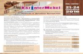 МВЦ «КОРМЕ» 21-24 2016 · (Астана, Казахстан, 21–24 сентября 2016 г.). kazintermebel 2016 станет объединяющей площадкой