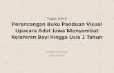 Riset Desain Perancangan Buku Panduan Visual Upacara Adat Jawa ...repository.its.ac.id/75334/1/3410100100-presentation.pdf · Upacara Adat Jawa Menyambut Kelahiran Bayi hingga Usia