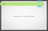 Präsentiert von Christian Ehringfeld · 2 29.11.15 Christian Ehringfeld - Git Inhaltsverzeichnis Versionsverwaltung Git Demo SVN 2 Git Aufgabe Hilfen
