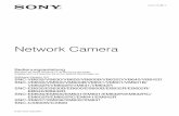 Network Camera - Sony · 2017. 9. 8. · † Java Script ist eine Marke von Sun Microsystems, Inc. in den Vereinigten Staaten und in anderen Ländern. † Intel Core ist eine eingetragene