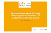 Spitzencluster Medical Valley...2011 1 Spitzencluster Medical Valley Interdisziplinäres Netzwerk der Wirtschaft und Wissenschaft Jörg Trinkwalter 2 500 Unternehmen, die ausschließlich