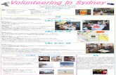Volunteering In Sydney オーストラリア・シドニー …Volunteering In Sydney オーストラリア・シドニー幼児教育ボランティア 国際地域学部 国際地域学科