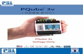 PQube 3v VoltageOnly · 2017. 11. 10. · 터치스크린디스플레이. 이더넷포트 (poe) 지원. 고속. usb 센서포트 온도, 습도,기압, 진동 지진센서 (env2)