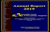 myknee.semyknee.se/pdf/SVK_2019_1.0_Eng.pdf · 2020. 1. 8. · Annual Report 2019 Primary knee arthroplasties 1975-2018 Revision knee arthroplasties 1975-2017 Knee osteotomies 2013-2018