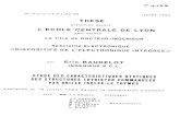 Etude des caractéristiques statiques des structures ... · DES STRUCTURES THYRISTOR COMMANDEES PAR GRILLE ISOLEE:LE THYMOS soutenue le 19 juillet 1983 devant la commission d'examen
