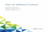 Uso di VMware Fusion - VMware Fusion 8...I sistemi operativi e le applicazioni sono isolati in macchine virtuali protette. Funzionamento di Fusion Fusion mappa le risorse dell'hardware