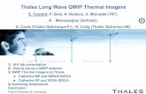 Thales Long Wave QWIP Thermal Imagers...QWIP 2006 Sri Lanka VEGA-LW-RM4: 384×288 25µm pitch IDDCA Latest dewar design small diameter feedthru ceramics (Ø32mm) for optimizing the