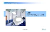 LED-Von Stanby zu Licht - Selmonibestimmten Farbe zDie Farbe des Lichts hängt vom verwendeten Materialsystem und der Materialzusammensetzung ab zFür Hochleistungs-LED werden zwei