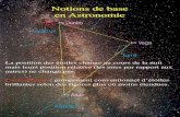 Notions de base en Astronomie - unistra.frastro.u-strasbg.fr/~guillout/Cours_L1/SSExo_3_Notions...Rotation de la sphère céleste Les étoiles semblent dériver d’est en ouest au