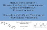 Module tronc commun : Réseau 2 et Bus de communication …homepages.laas.fr/bvandepo/files/iut/cours_bus_terrain... · 2020. 4. 28. · Réseau 2 et Bus de communication Module spécialité