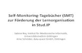 Self-Monitoring-Tagebücher (SMT) zur Förderung der … · 2013. 10. 15. · Siegfried FINK & Matthias NÜCKLES; Diagnostik und Förderung selbstregulierten Lernens durch Self- Monitoring-Tagebücher;