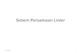Sistem Persamaan Linier dan Matriks - Gunadarmaiffatul.staff.gunadarma.ac.id/Downloads/files/46538/... · SPL di atas, terdiri dari m persamaan linear dengan n buah variabel. Contoh