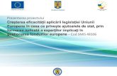 Creşterea eficacității aplicării legislației Uniunii ... · Creșterea eficacității aplicării legislației Uniunii Europene în ceea ce privește ajutoarele de stat, prin