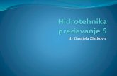dr Danijela Zlatković - vtsnis · 2020. 3. 24. · Hidrotehnika Ističuse sledećečinjenice: Godišnjezahvatanje slatke vode u svetu poraslo je od na 3790 km3 (i to potrošnja2304