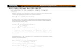 Introductions to EllipticK...Introductions to EllipticK Introduction to the complete elliptic integrals General Elliptic integrals were introduced in the investigations of J. Wallis