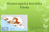 Ebola · 2020. 4. 17. · Ebola Pôvodca ochorenia - vírus z rodu Ebola RNA vírus z triedy filovírusov (vírus nitkovitého tvaru) Veľmi nebezpečný infekčný vírus - zaradený