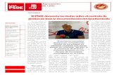 GRUPO MUNICIPAL El PSOE denuncia las dudas sobre el ......Página 3 Agrupación Municipal PSOE de León Silván se atrinchera en el insulto para no explicar sus implicaciones y las