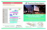 Tourism Expo Japan 2018 Forum & Seminarss3-ap-northeast-1.amazonaws.com/t-expo2018-production/wp... · 2018. 7. 12. · Asian Tourism Business Leaders’ Forum Date & Time: September