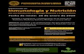 Diplomado en Inmunología y Nutriciónincmnsz.mx/Carrusel/2020/Cursos/Inmunologia2020.pdfDiplomado en Inmunología y Nutrición con una Introducción a la Biología Molecular y al
